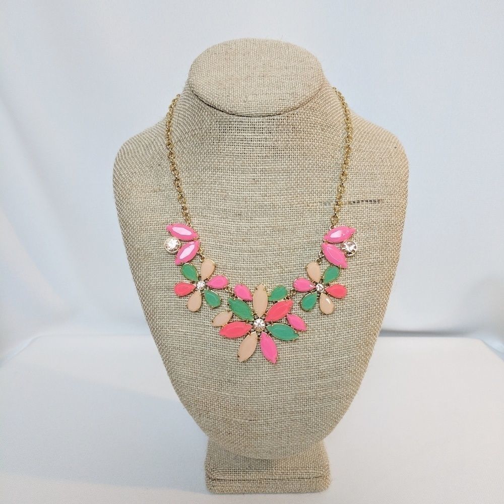 Kate Spade Garden of Paris Statement Necklace NWT Cottagecore Vacation